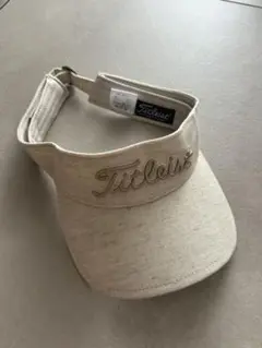 Titleist ベージュ バイザー サンバイザー