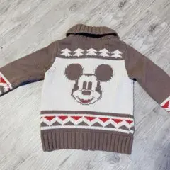 おススメ♡ babygap ミッキー ディズニー ニットアウター　カウチン