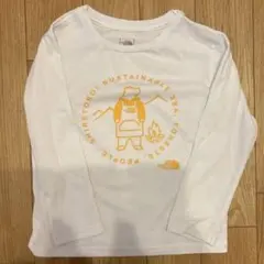 THE NORTH FACE キッズ 長袖カットソー 120 ホワイト