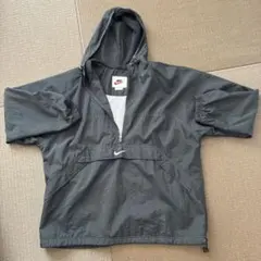 Nike ウィンドブレーカー グレー フード付き