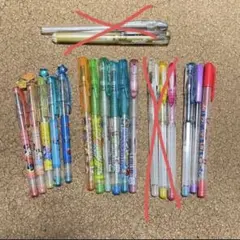 ラメペン14本セット　ディズニー