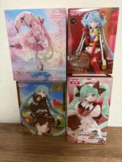 初音ミク フィギュア 4体セット ダンボール&プチプチ梱包