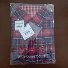 ❖新品未使用・未開封❖MIKIHOUSE リバーシブル チェックシャツ