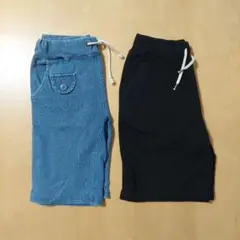 size140 半ズボン 2点セット 短パン