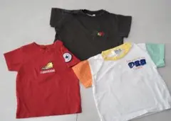 【80】子ども服Tシャツ3点セット