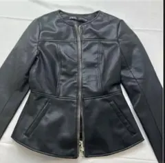 ZARAザラ　フェイクレザージャケット
