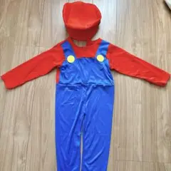 なりきり衣装　マリオ　キャップ・衣装セット