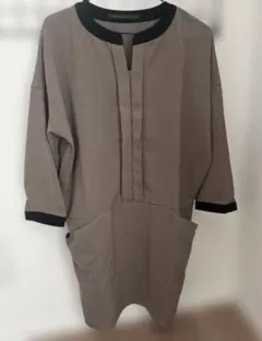 ［美品］長袖チュニックワンピレディースEhyphen world gallery