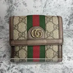 ✨GUCCI✨　グッチ　折り財布　シェリーライン　マーモント