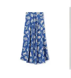 THE SHINZONE ILICA JACQUARD SKIRT ブルー36 - メルカリ