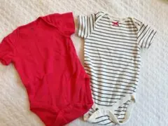 gap ロンパース　ボディスーツ　半袖