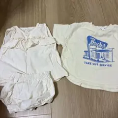 pairMANON キッズ トップス ブルマ セット 90のサムネイル