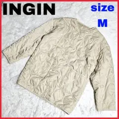 ☆最終価格☆【イング】キルティングブルゾン　コート　中綿　薄手　アウター　M