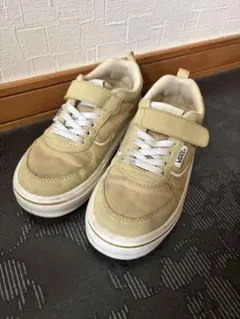19cm 靴 シューズ キッズ VANS ベージュ