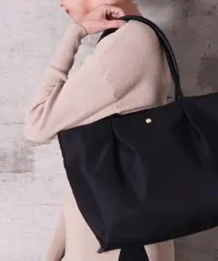 【Legato Largo】肩楽(かたらく)PC収納 ナイロン トートバッグ