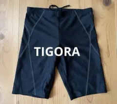 TIGORA メンズ スパッツ水着 ブラックのサムネイル