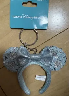 ディズニー　カチューシャキーホルダー