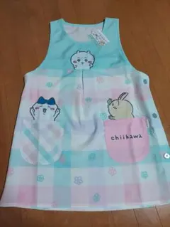 【新品未使用品】M～Ｌキャラクターエプロン☆ちいかわ☆保育士さん