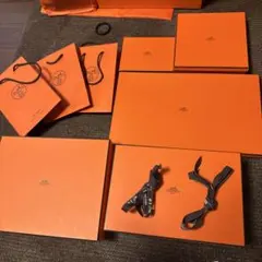 エルメス空箱5点セット小中/紙袋3枚