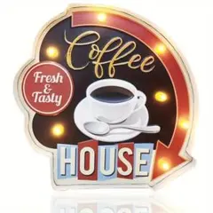 Newネオン祭セール 在庫限りコーヒー LEDレトロネオンサイン アメリカンz