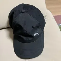 PUMA ブラックキャップ フリーサイズ
