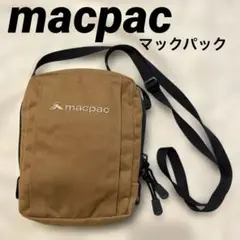 《レア》　macpac マックパック　ブラウン ショルダー　バッグ サコッシュ