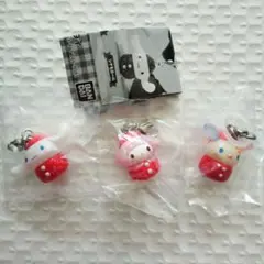 サンリオ　いちごめじるしアクセサリー3種