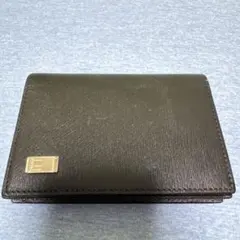 ダンヒル　名刺入れ　ダークブラウン
