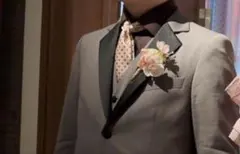 ブラウン ドレスシャツ 長袖