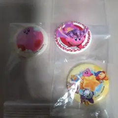 星のカービィ缶バッチ