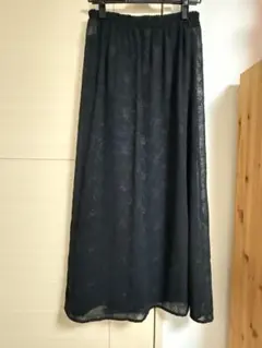 GabardineK.T 総刺繍ロングスカートのサムネイル