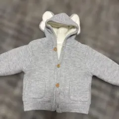 cottoli グレー フード付き アウター コアラ　動物