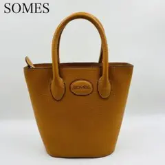 【未使用】ソメスサドル ボストンバッグ　ベージュ　茶　本革　キャンバス　金具 d8964338e528575c63017651465eb1
