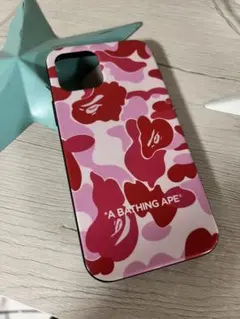 A BATHING APE iPhoneケース ピンクカモ柄iPhone12