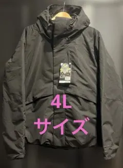 X-Shelter XW601ブラック 4Lマウンテンパーカー