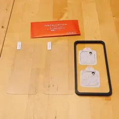 ガラスフィルム iPhone15ProMax用 強化 ガイド枠付き6.7インチ