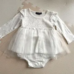 【中古】チュール　ロンパース