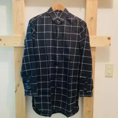 断捨離　匿名配送　H&M エイチアンドエム ロングシャツ　チェック