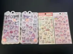 キャラクターシール 4シートセット