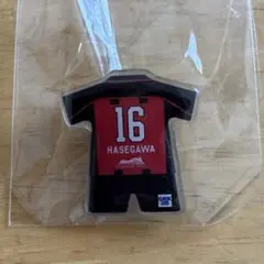 コンサドーレ札幌　長谷川竜也　26/27ユニ型ピンバッジ　ガチャコン