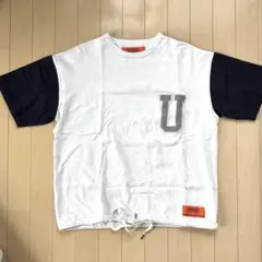 UNIVERSAL OVERALL バイカラーティシャツ