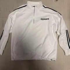 Gpsant ハーフジップ ジャージ ホワイト