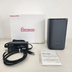 ドコモ docomo home 5G ルーター HR01 ダークグレー 中古