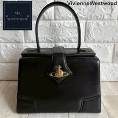 希少VivienneWestwood ゴールドオーブロゴ ハンドバッグ 廃盤