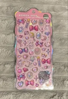 正規品 BONBON DROP Auroraシリーズ シール チュルキラ ピンク
