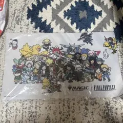 新品 ファイナルファンタジー6 FF6 FFVI プレイマット 街 天野喜孝
