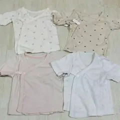 UNIQLO/西松屋 新生児肌着8枚セット 50-60cm（短肌着/コンビ肌着）