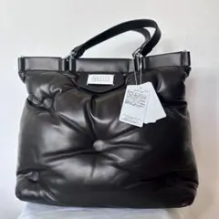 新品 メゾン マルジェラ グラムスラム レザー トート バッグ ミディアム