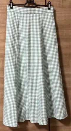 未使用⭐️ギンガムチェックのロングスカート⭐️