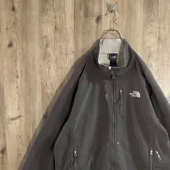 THE NORTH FACE ジャケット　フルジップ　ダメージ　刺繍ロゴ　L29